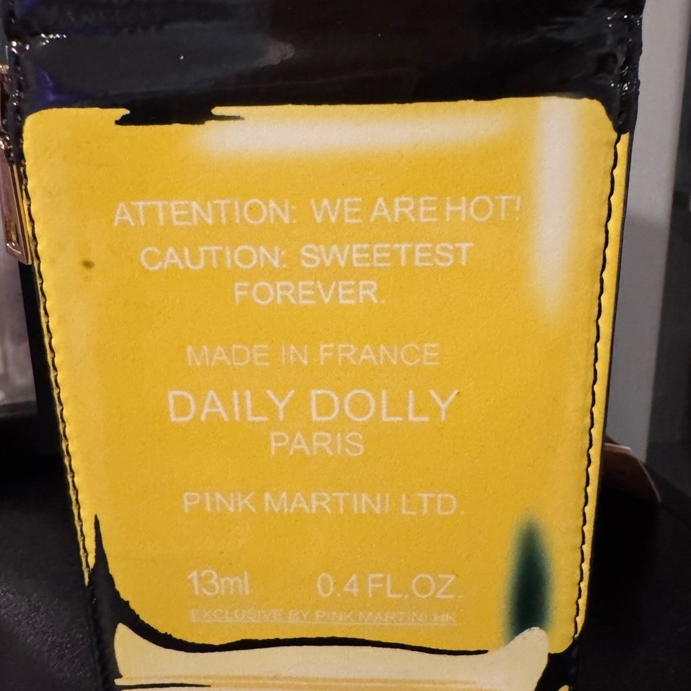 Nail Polish Yellow Crossbody Bag - Picture 3 of 8
